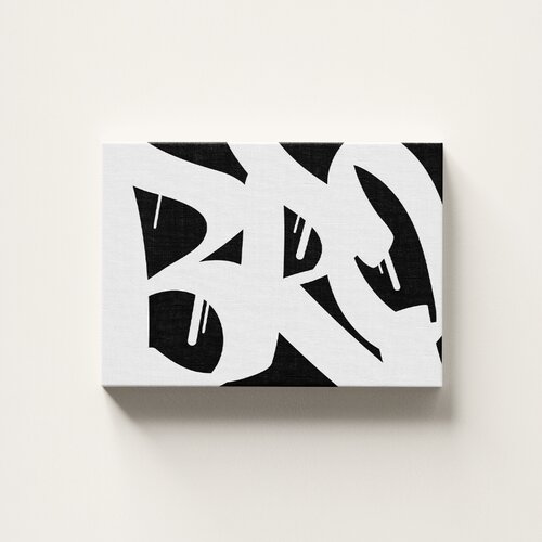  Bro – premium štampa - crno-bela apstrakcija Cene