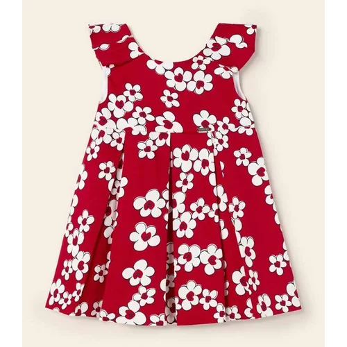 Mayoral Dječja haljina boja: crvena, mini, širi se prema dolje