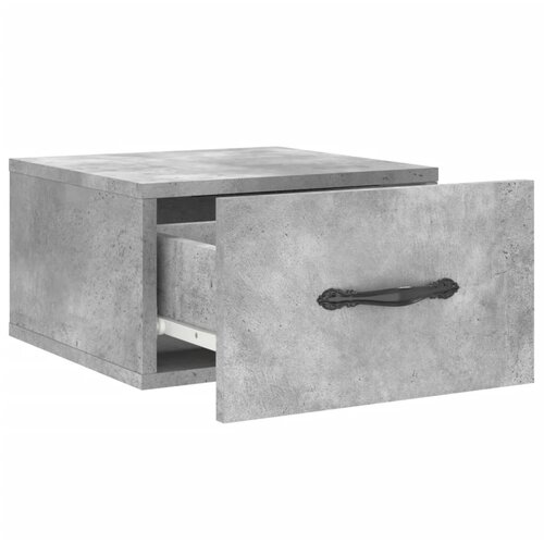  Zidni noćni ormarići 2 kom Siva betona 35 x 35 x 20 cm Slike
