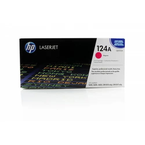Hp toner HP Q6003A Magenta / 124A / Original