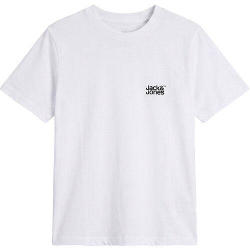 Jack &amp;amp; Jones Majice s kratkimi rokavi JJECOLTON TEE SS CREW NECK Bela Slike