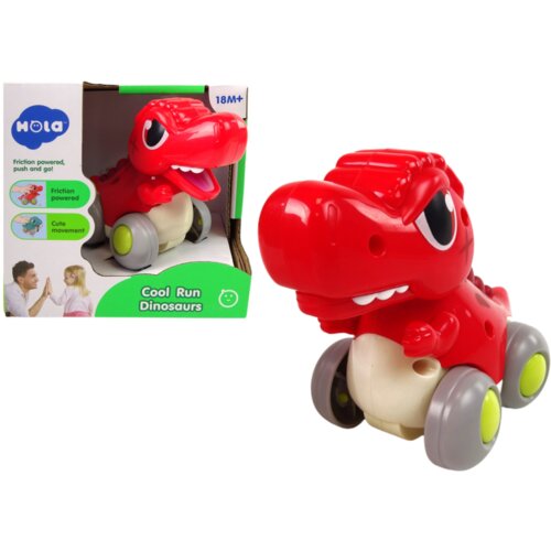 Dinosaur On Wheels T-Rex Red Figurine Cijene