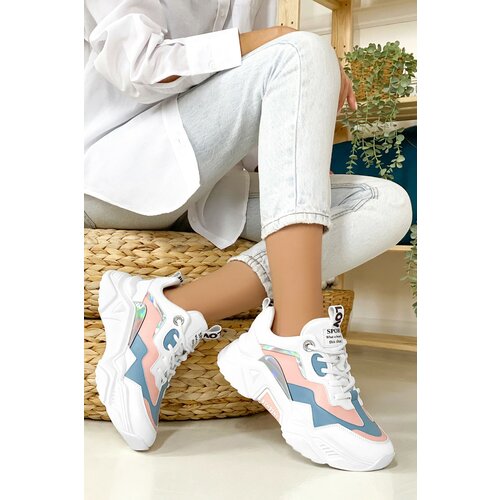 DARK SEER Women's Blue White Sneakers Slike