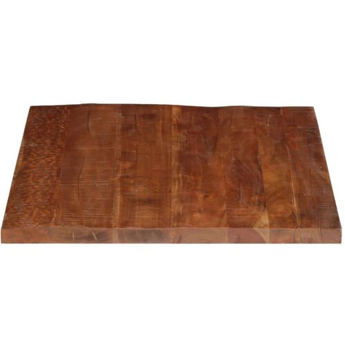 Stolna ploča 90x80x2 5 cm pravokutna masivno obnovljeno drvo - Obnovljeno drvo (prirodno) 90 x 80 cm 1 25 mm Slike