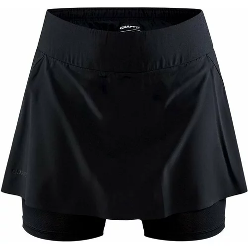 Craft PRO Hypervent 2 in 1 Skirt Black XS Kratke hlače za trčanje