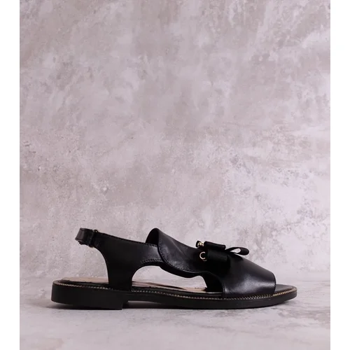 D/CEO Black sandals on a block heel Millo