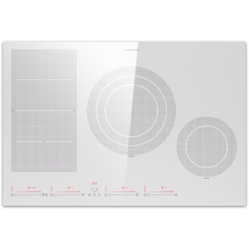Klarstein Masterzone 77 Hybrid Indukcijska kuhalna plo&amp;scaron;ča, maks. 7200 W, vgradna, 4 Flex cone, tehnologija ThermoBoost, Smart Flex Slike