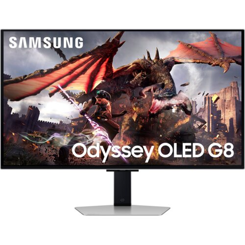 Samsung G80SD računalni monitor 81,3 cm (32") 3840 x 2160 pikseli 4K Ultra HD OLED Srebro Cene
