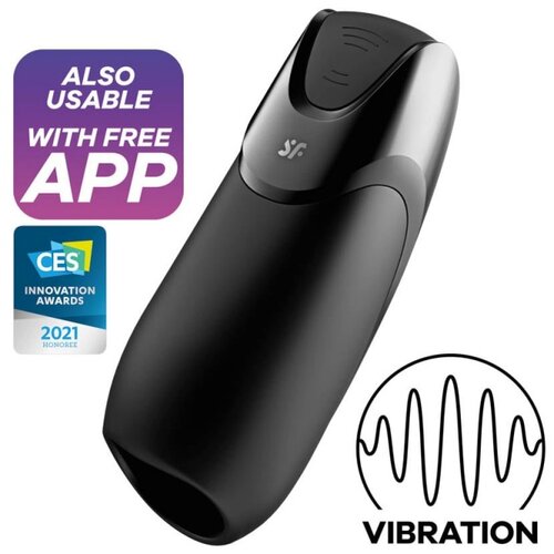Satisfyer MASTURBATOR Men Vibration+ App, (20931798) Slike