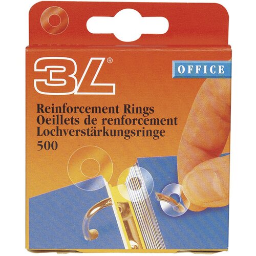  Etikete za ojačanje rupa fi13mm pp pk500 3l.8214-500 prozirna blister Cijene