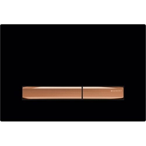 Geberit Sigma50 Square tipka za dvokoličinsku tehniku ispiranja crna/roze zlato 115.670.DW.2 Cene