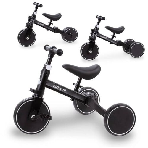 Pico tricikl za djecu 3 u 1, crni Cijene