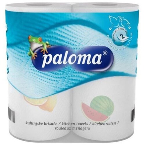 Paloma Papirnate brisače Exclusive, 2-slojne, 2 roli Cene