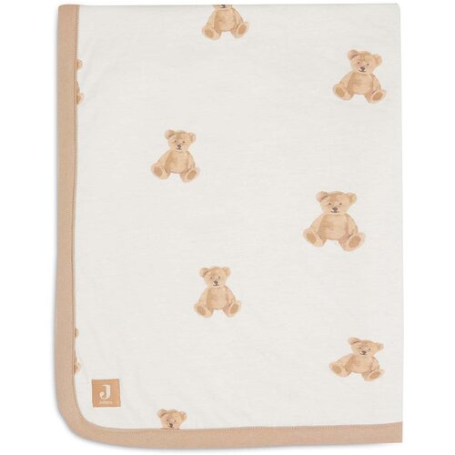 Jollein pamučna dekica teddy bear Cene