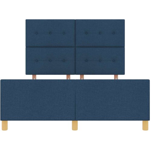  Krevetna oplata Plava 160x200 cm Tkanina Slike
