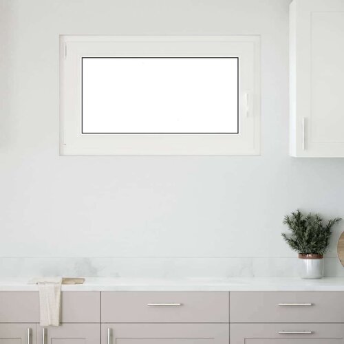 vidaXL Kletno okno "RISOR" 100x70 cm vrtljivo-nagibno DIN levo belo Cene
