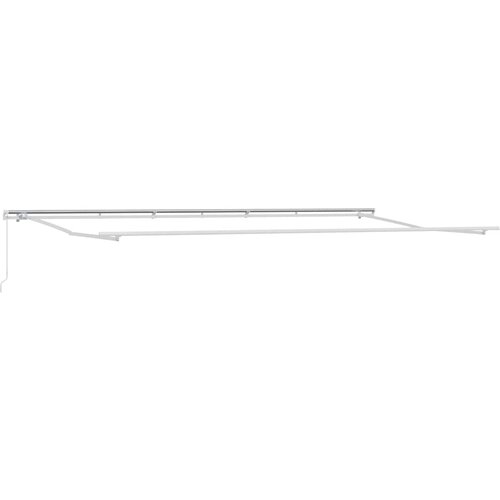  Skrovita tenda &amp;Scaron;areni 600 &amp;times; 350 cm Poliester i aluminij Slike
