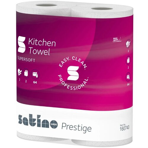 WEPA Satino Prestige Papirni ubrus, Dvoslojni, 2 komada Cene