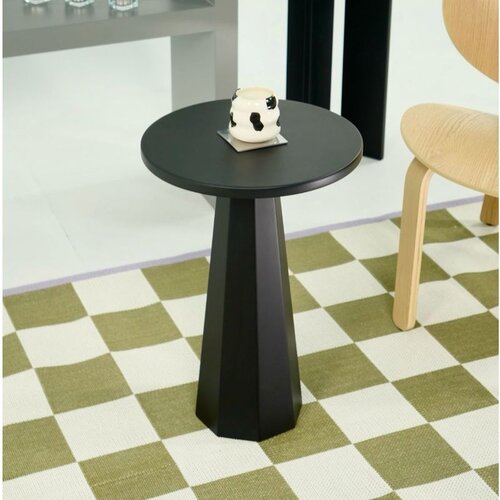 Hanah home lilyum 52 - black black side table Cene