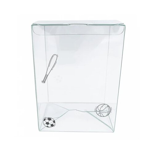 Spawn Clear Sport Version 4'' Pop Protector With Film On It With Soft Crease Line And Automatic Bot Lock Cene