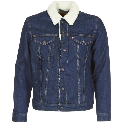 Levi&amp;#039;s TYPE 3 SHERPA TRUCKER Blue Slike