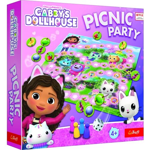 Trefl gabby's dollhouse: piknik družabna igra Cene