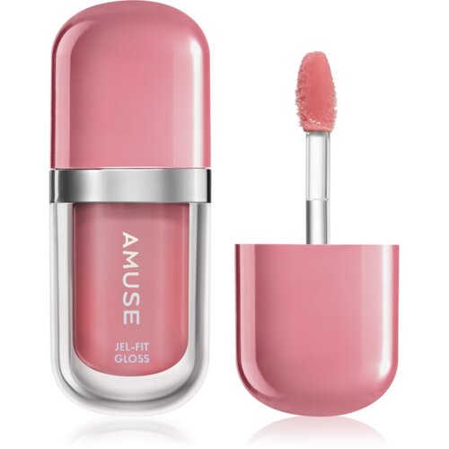 AMUSE Jel-Fit Gloss vlažilni sijaj za ustnice z učinkom povečanja odtenek NuRose 3.8 g Slike