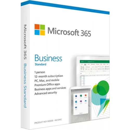 Microsoft 365 Business Standard - 1 letna naročnina, KLQ-00672