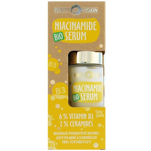 Purity Vision BIO Niacinamide serum za ujednačavanje tena lica 30 ml Cene