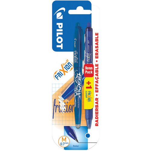 Roler GEL 0,7 MM FRIXION BALL PI&Scaron;I-BRI&Scaron;I PLAVI PLUS FRIXION CLICKER PLAVI PILOT BLISTER!! Cene