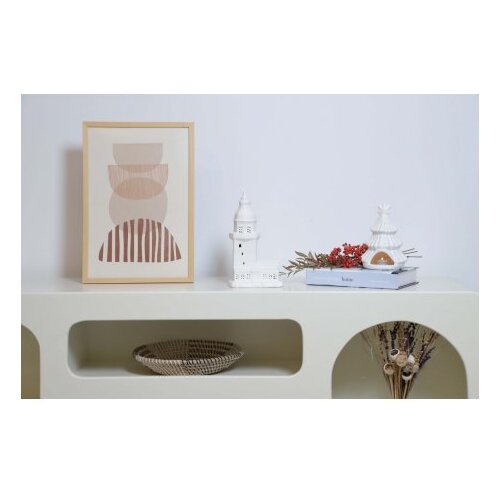 WALLXPERT decorative object figura tower white Cene
