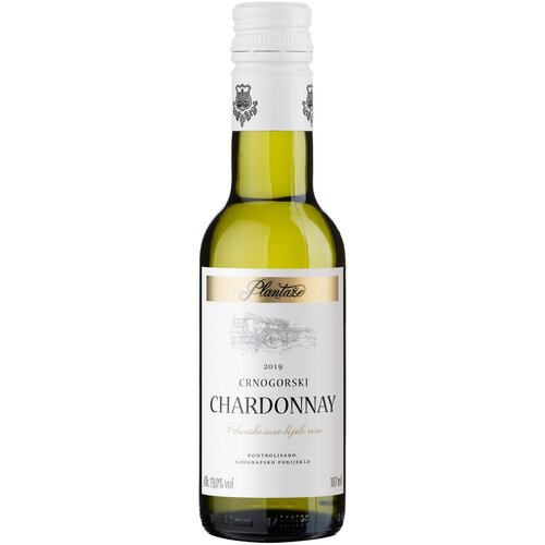 PLANTAŽE 13. JUL Belo vino PLANTAŽE Chardonnay 0,187l Cene