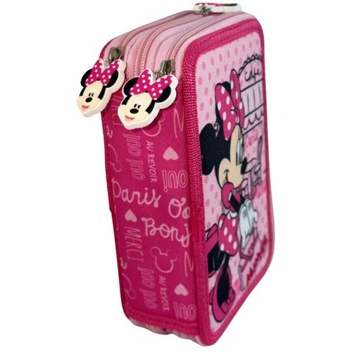 Mickey &amp;amp; Minnie Plumier Paris Minnie Disney triple Slike