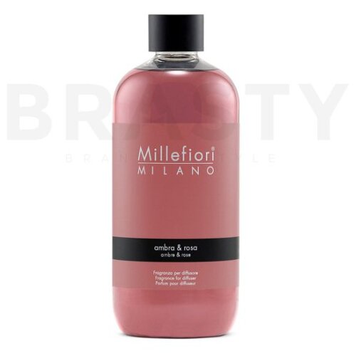 Millefiori Milano Fragrance Diffuser Ambra & Rosa Refill 500 ml Cene
