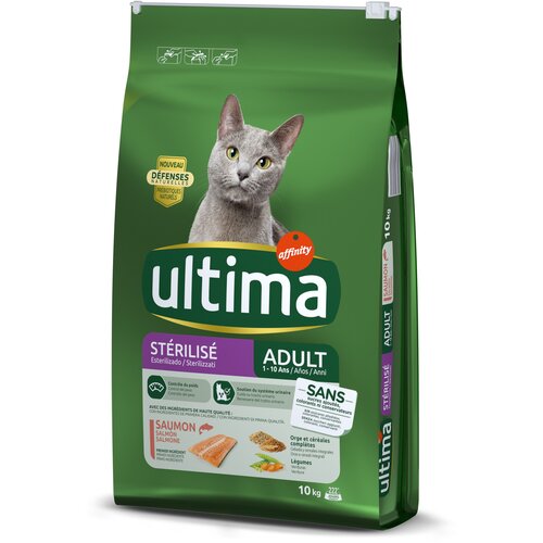  Ultima Cat Sterilized losos & ječmen - 3 kg Cijene