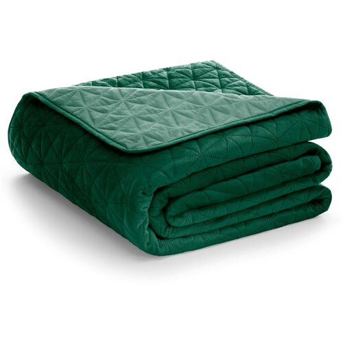 Restilo Zeleni pro&amp;scaron;iven prekrivač od samta 170x210 cm Laila &amp;ndash; AmeliaHome Slike