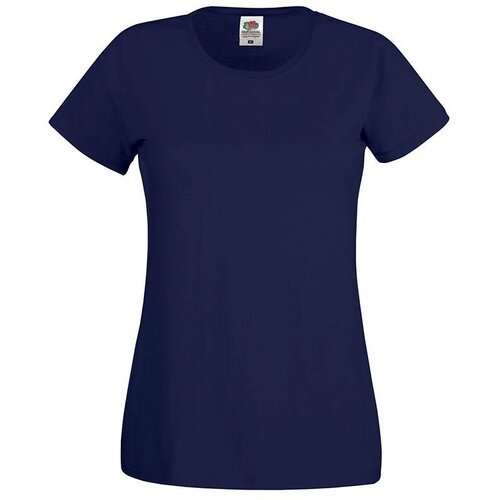 Fruit Of The Loom Navy Women's T-shirt Lady fit Original Cene