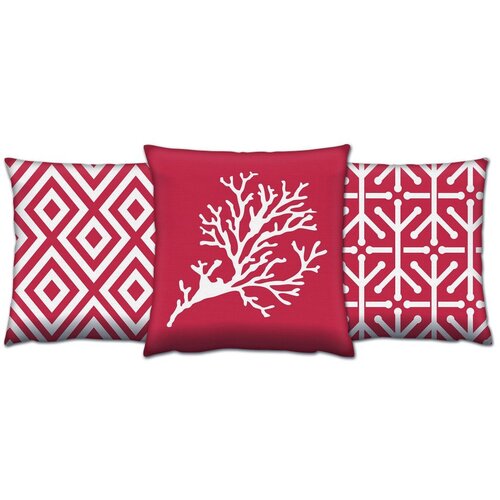 WALLXPERT ac 4243 4111 4255 set od 3 dekorativna jastuka, 43 x 43 cm, šareni Cene