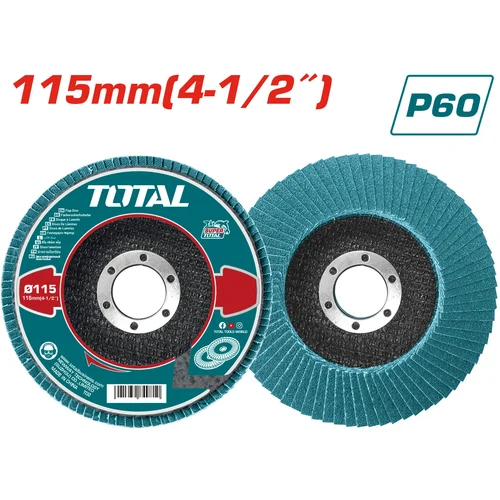  Lamelni brusni disk 115x22mm, P60 (TAC641152)