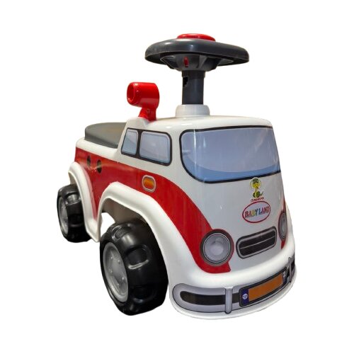 Baby Guraljka minibus Y-BC5196 CRVENO-BELA Slike