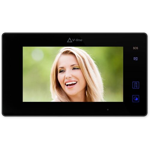 V-LINE VT-D-70-DP-B - notranja 7" LCD enota - črna Cene