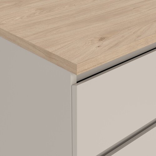 Tvilum Kremno bela komoda 154x76x50 cm Naia &amp;ndash; Slike