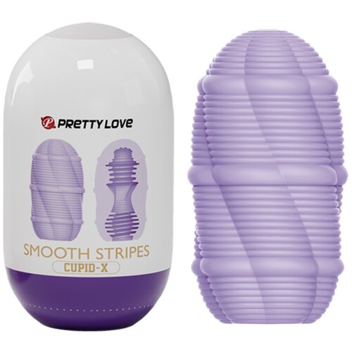 Pretty Love Smooth Stripes Cupid-X Masturbator Egg Slike