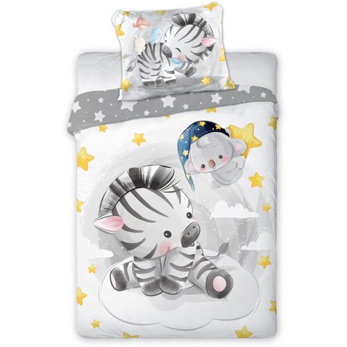 Faro posteljina 2 djelna Cuddles zebra grey Cijene