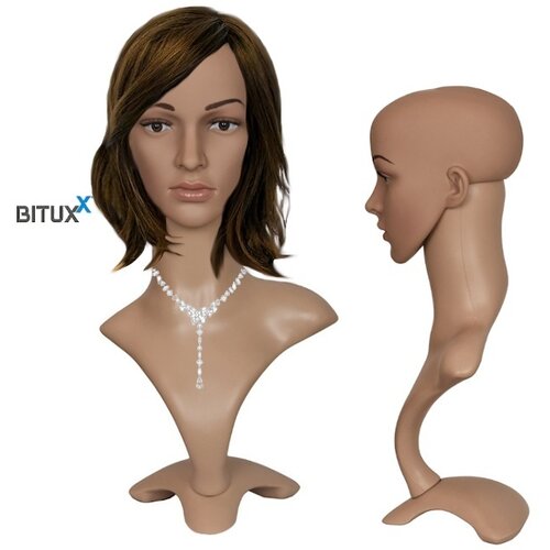 Shumee maneken ženske glave za razstavljanje klobukov, za lasulje na razstavi bituxx, (21388821) Slike