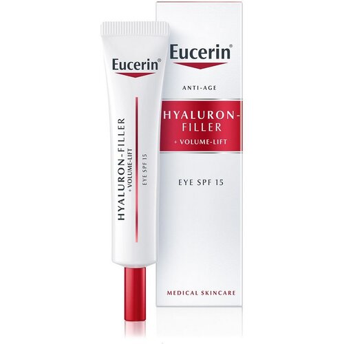 Eucerin Hyaluron-Filler +Volume-Lift lifting krema za predel okoli oči SPF 15 15 ml Cene