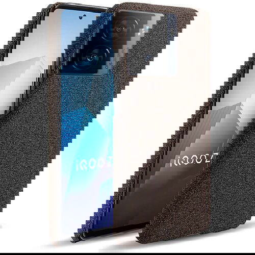 INORCO Za vivo iQOO Z7 5G torbica za mobilni telefon, odporna na udarce, tkanina + trdi pokrov za pametni telefon za osebni računalnik, (22036230) Slike