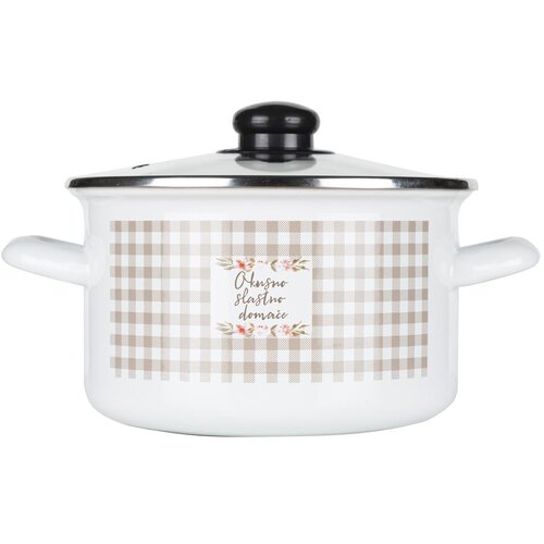 Alpeks Home ALPEKSHOME, KOZICA VISOKA S POKROVOM, ZA LEP&Scaron;I DAN, 20 CM, 3.7 L, 1 KOS, (22153193) Cene
