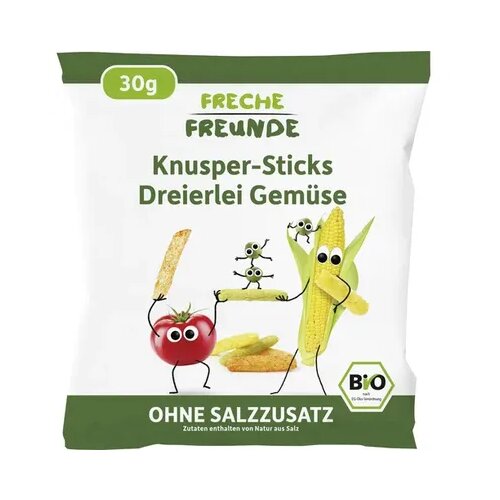 BIO hrustljave palčke - tri vrste zelenjave Cene
