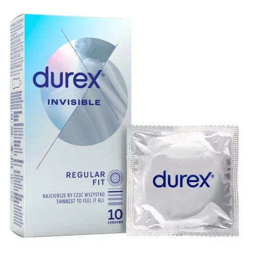 Durex Invisible kondomi 1 pakiranje za moške